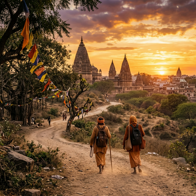 Spiritual pilgrimage across India's sacred lands